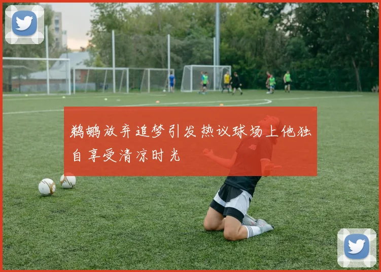 鹈鹕放弃追梦引发热议球场上他独自享受清凉时光